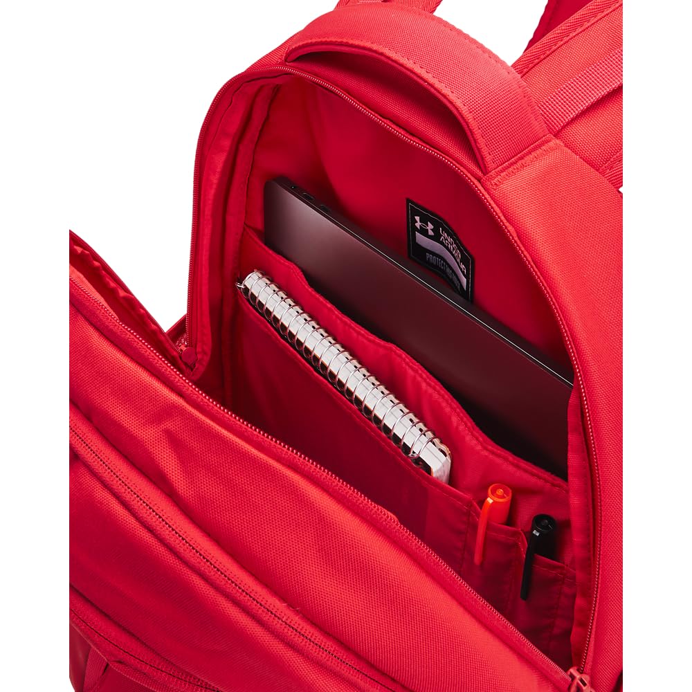 Foto 4 pulgar | Mochila Under Armour Hustle 6.0 Roja 15 L Unisex - Venta Internacional