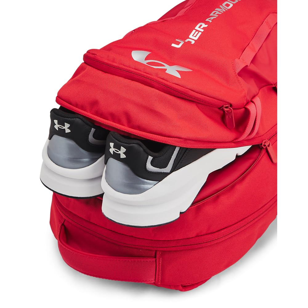 Foto 5 pulgar | Mochila Under Armour Hustle 6.0 Roja 15 L Unisex - Venta Internacional