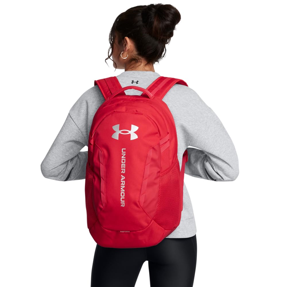 Foto 6 pulgar | Mochila Under Armour Hustle 6.0 Roja 15 L Unisex - Venta Internacional