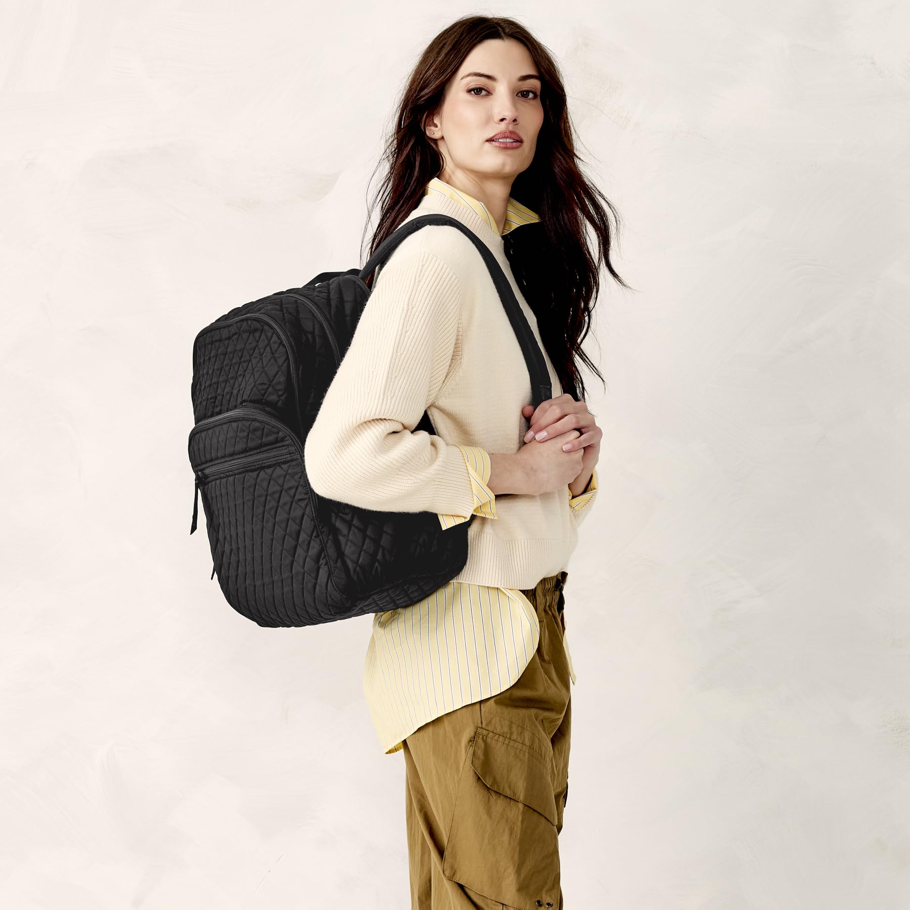 Foto 7 | Mochila Vera Bradley Bancroft Moonless Night De Algodón - Venta Internacional.