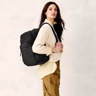 Foto 7 | Mochila Vera Bradley Bancroft Moonless Night De Algodón - Venta Internacional.