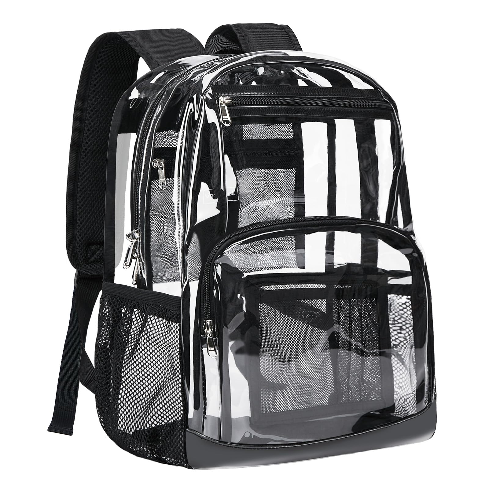 Foto 2 pulgar | Mochila Transparente Vorspack Heavy Duty, Grande, Para Adultos, Negra - Venta Internacional.