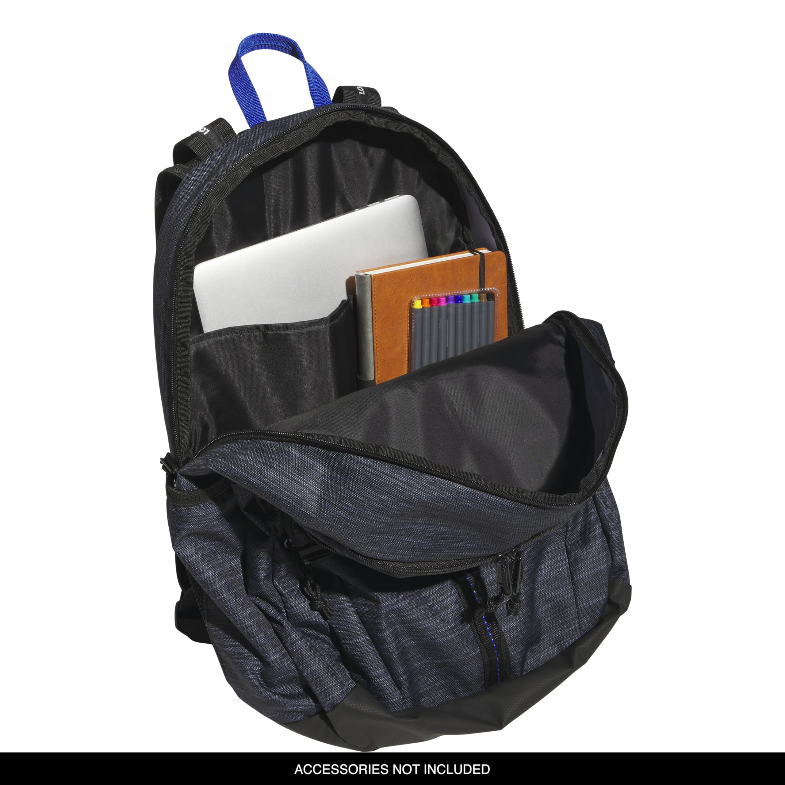 Foto 3 pulgar | Mochila Adidas Prime 7 Two Tone Black/team Royal Blue - Venta Internacional.