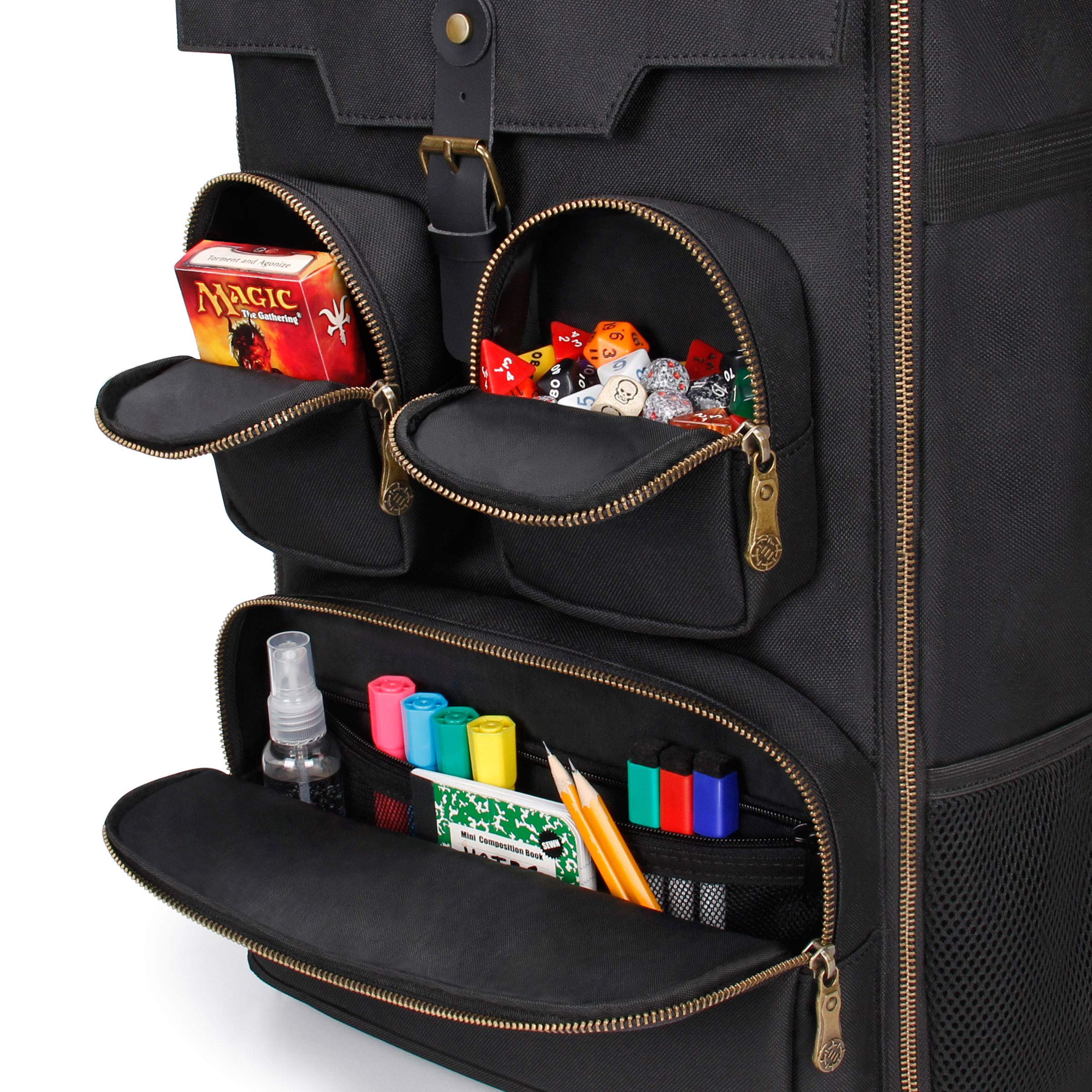 Foto 5 pulgar | Mochila Para Juegos De Mesa Enhance, Almacenamiento Rígido Reforzado - Venta Internacional.