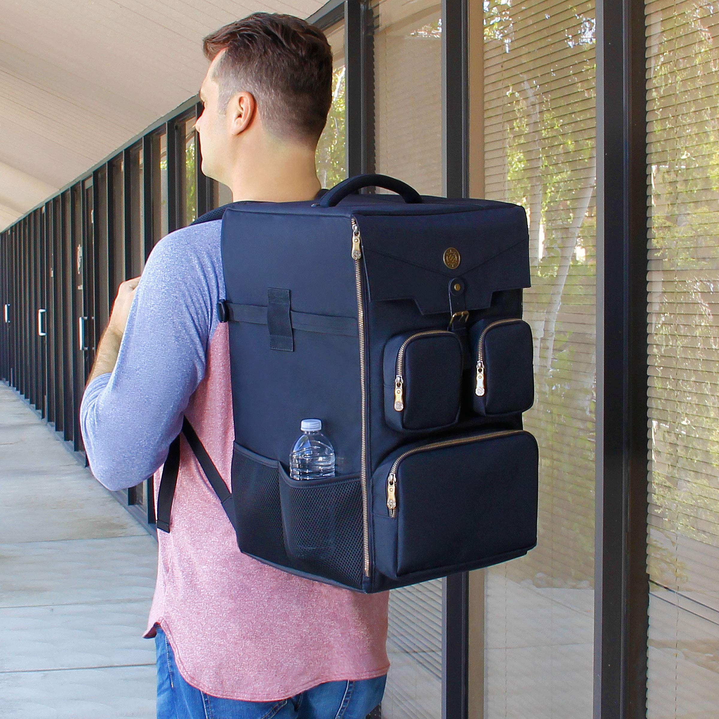 Foto 7 | Mochila Para Juegos De Mesa Enhance, Almacenamiento Rígido Reforzado - Venta Internacional.