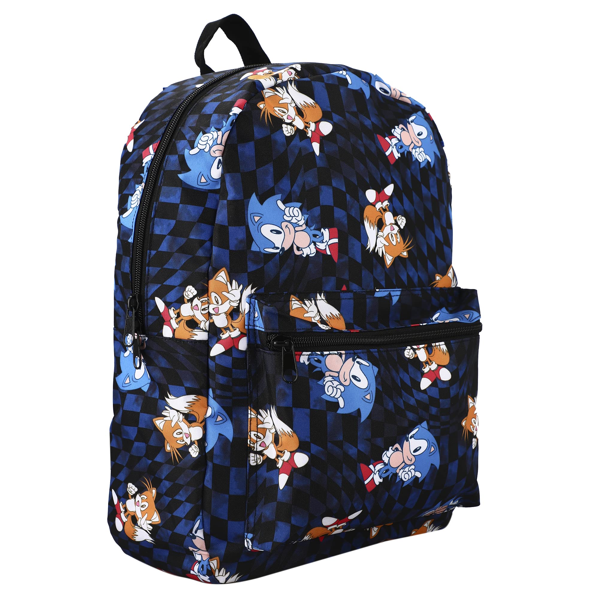 Foto 4 pulgar | Mochila Bioworld Con Estampado Del Personaje De Sonic The Hedgehog - Venta Internacional.