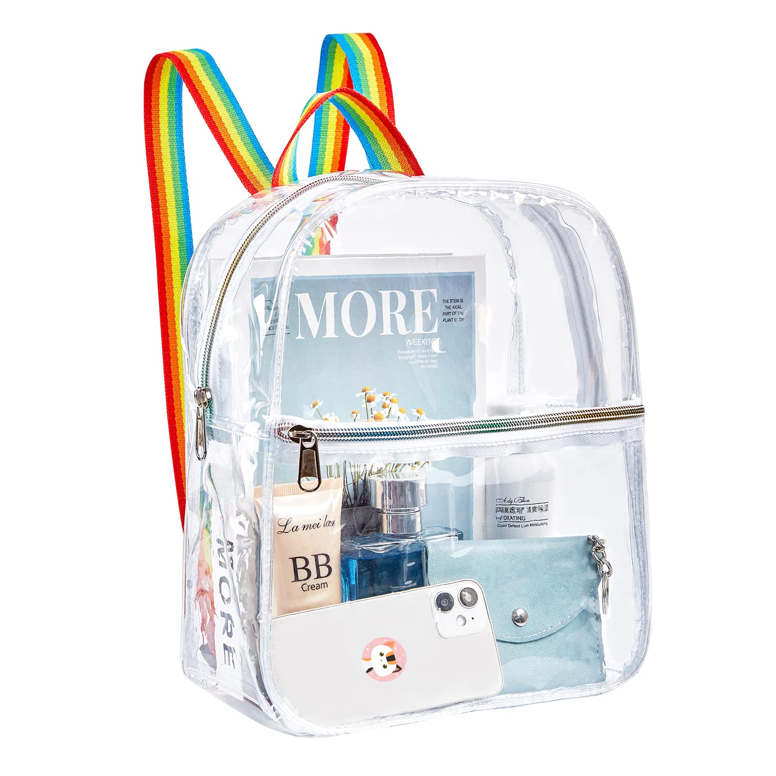 Foto 1 | Mochila De Pvc Resistente Al Frío Aprobada Por Clearworld Stadium - Venta Internacional.