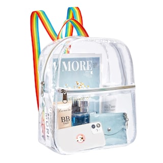 Foto 1 | Mochila De Pvc Resistente Al Frío Aprobada Por Clearworld Stadium - Venta Internacional.