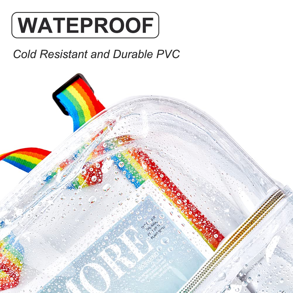 Foto 6 pulgar | Mochila De Pvc Resistente Al Frío Aprobada Por Clearworld Stadium - Venta Internacional.