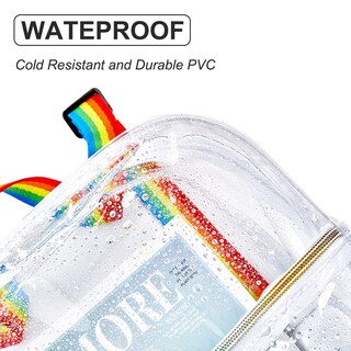 Foto 5 | Mochila De Pvc Resistente Al Frío Aprobada Por Clearworld Stadium - Venta Internacional.