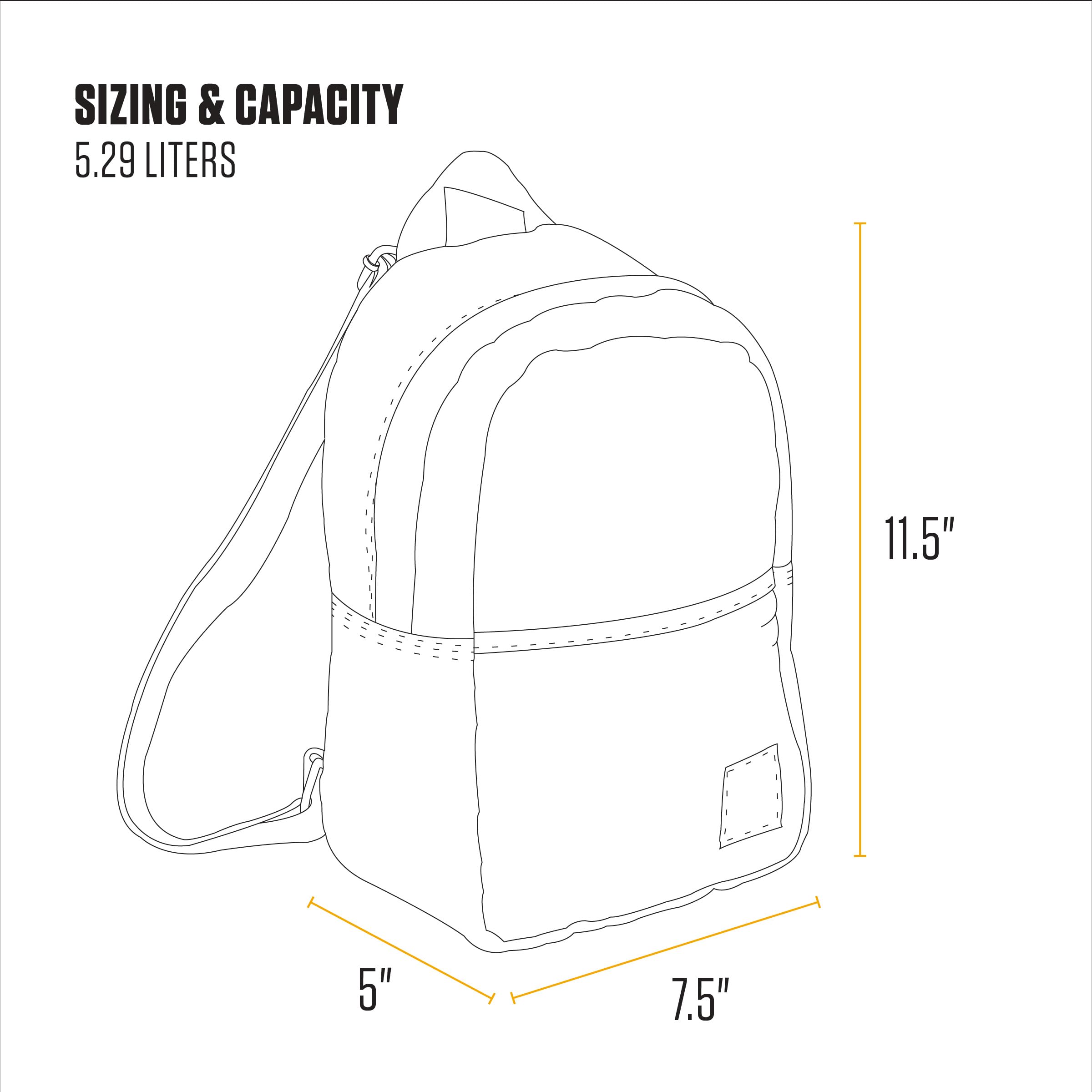 Foto 5 pulgar | Mochila Carhartt Classic Mini Duradera Y Resistente Al Agua Tidal - Venta Internacional.