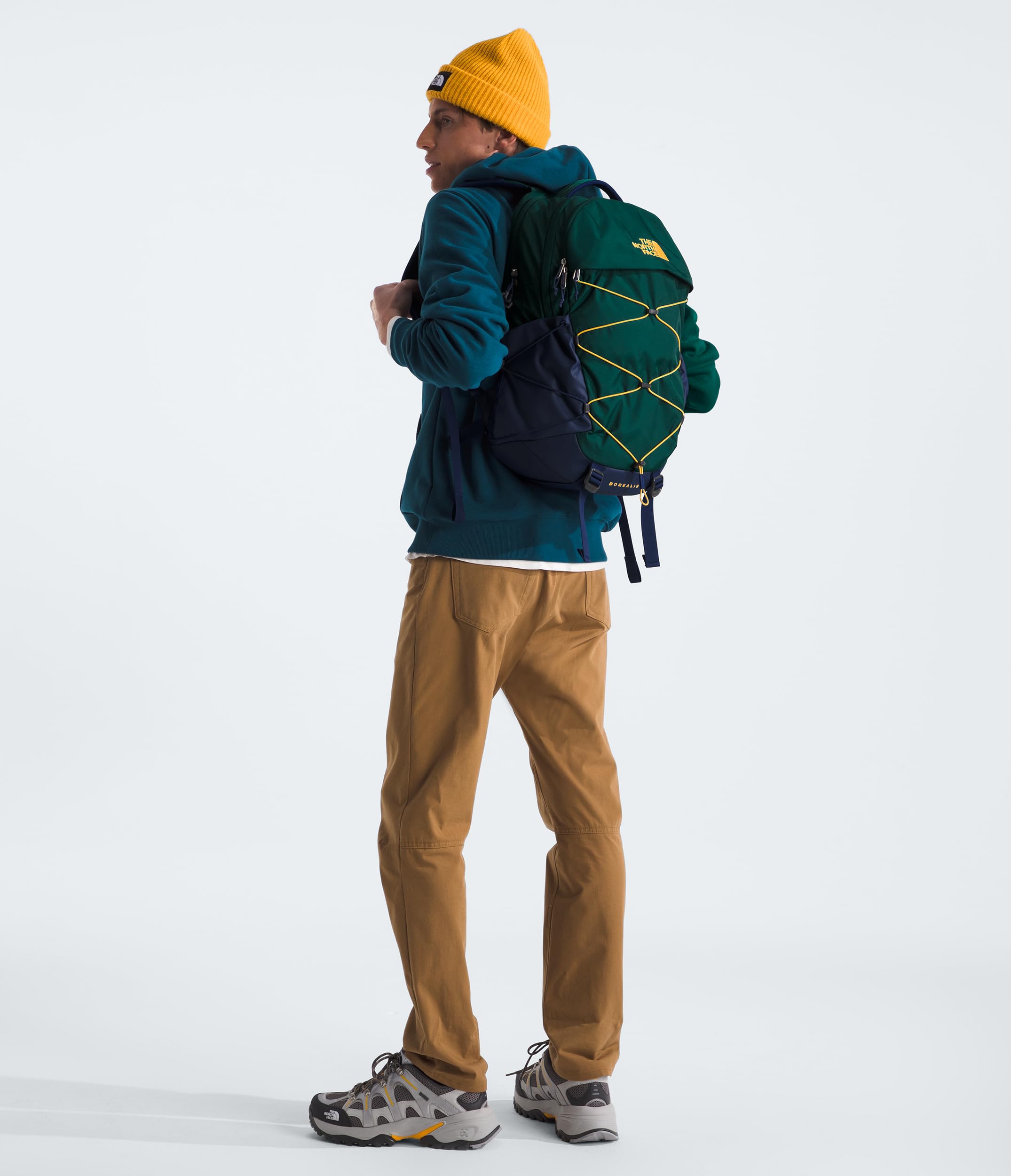 Foto 7 pulgar | Mochila The North Face Borealis Commuter Para Portátil Verde/azul - Venta Internacional.