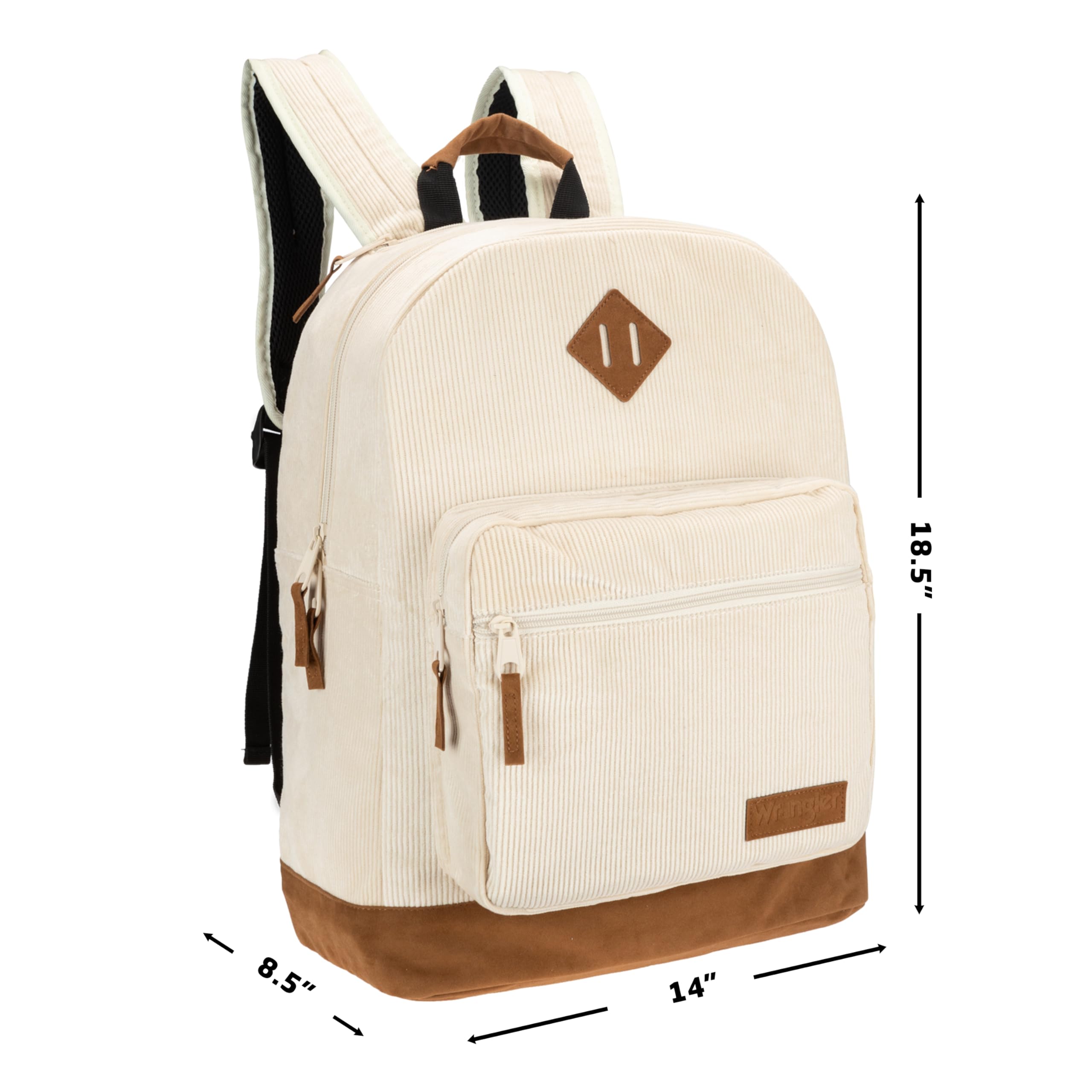 Foto 3 pulgar | Mochila Wrangler Yellowstone Western Style Corduroy Cream - Venta Internacional.