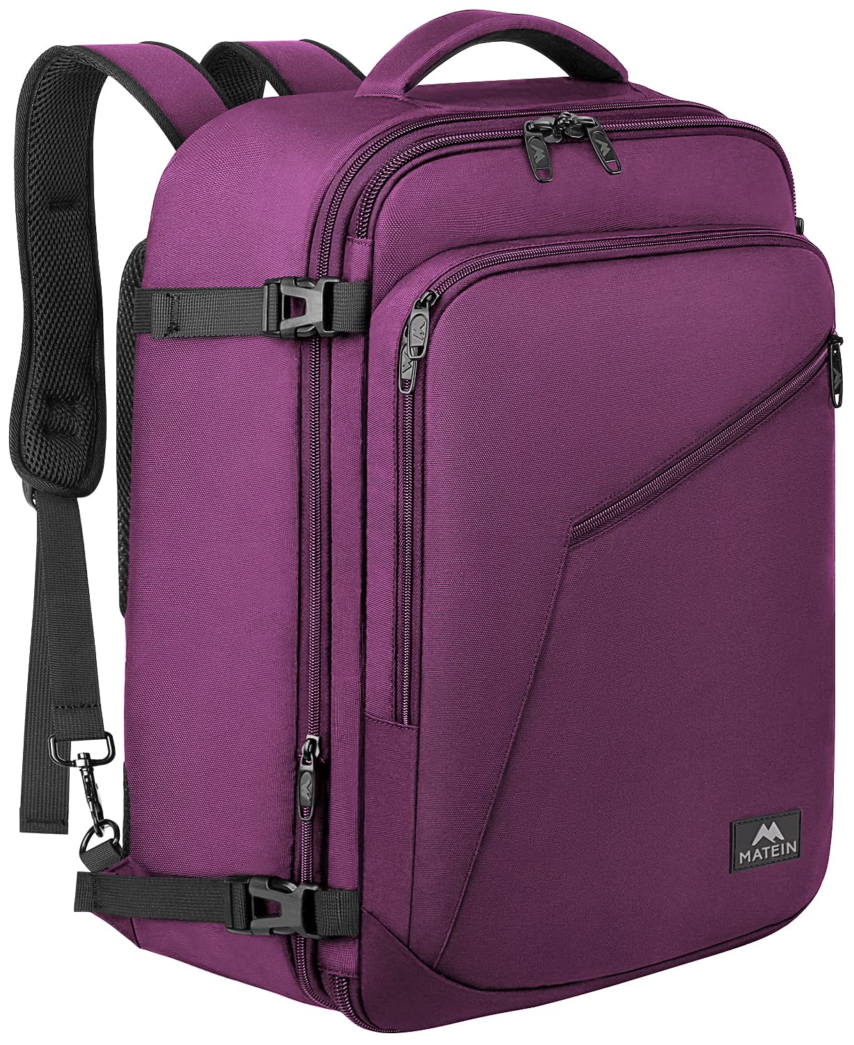 Foto 2 pulgar | Mochila De Viaje Matein Large Morada Resistente Al Agua 50l - Venta Internacional.