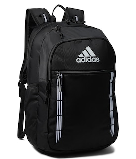 Foto 3 | Mochila Adidas Excel 7 Negro/blanco Con 3 Bandas - Venta Internacional.