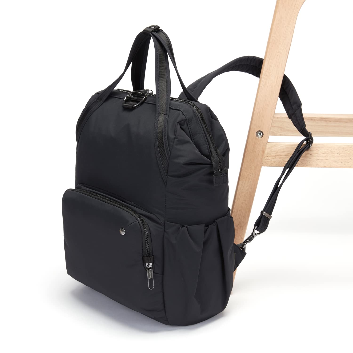 Foto 3 pulgar | Mochila Pacsafe Citysafe Cx 17l Antirrobo Econyl Negra - Venta Internacional.