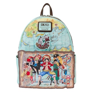 Foto 1 | Minimochila Loungefly De Una Sola Pieza Con Sombrero De Paja Para El 25 Aniversario De Piratas - Venta Internacional.