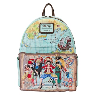 Foto 2 | Minimochila Loungefly De Una Sola Pieza Con Sombrero De Paja Para El 25 Aniversario De Piratas - Venta Internacional.