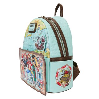 Foto 3 | Minimochila Loungefly De Una Sola Pieza Con Sombrero De Paja Para El 25 Aniversario De Piratas - Venta Internacional.