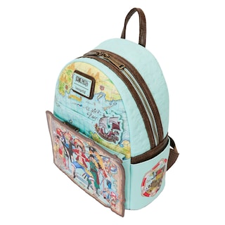 Foto 4 | Minimochila Loungefly De Una Sola Pieza Con Sombrero De Paja Para El 25 Aniversario De Piratas - Venta Internacional.
