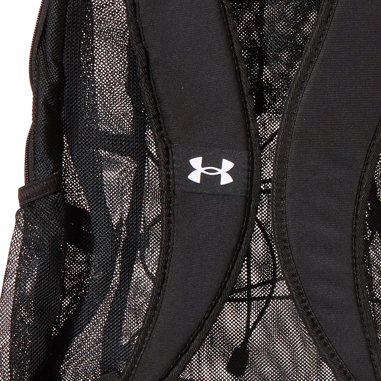 Foto 5 pulgar | Mochila Under Armour Hustle Mesh Negro para Adultos - Venta Internacional