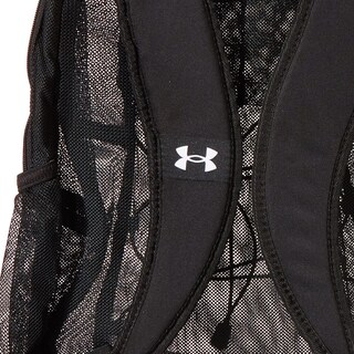 Foto 4 | Mochila Under Armour Hustle Mesh Negro para Adultos - Venta Internacional