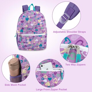 Foto 2 | Mochila Trail Maker 43 cm con Bolsillos Laterales para Niña - Venta Internacional