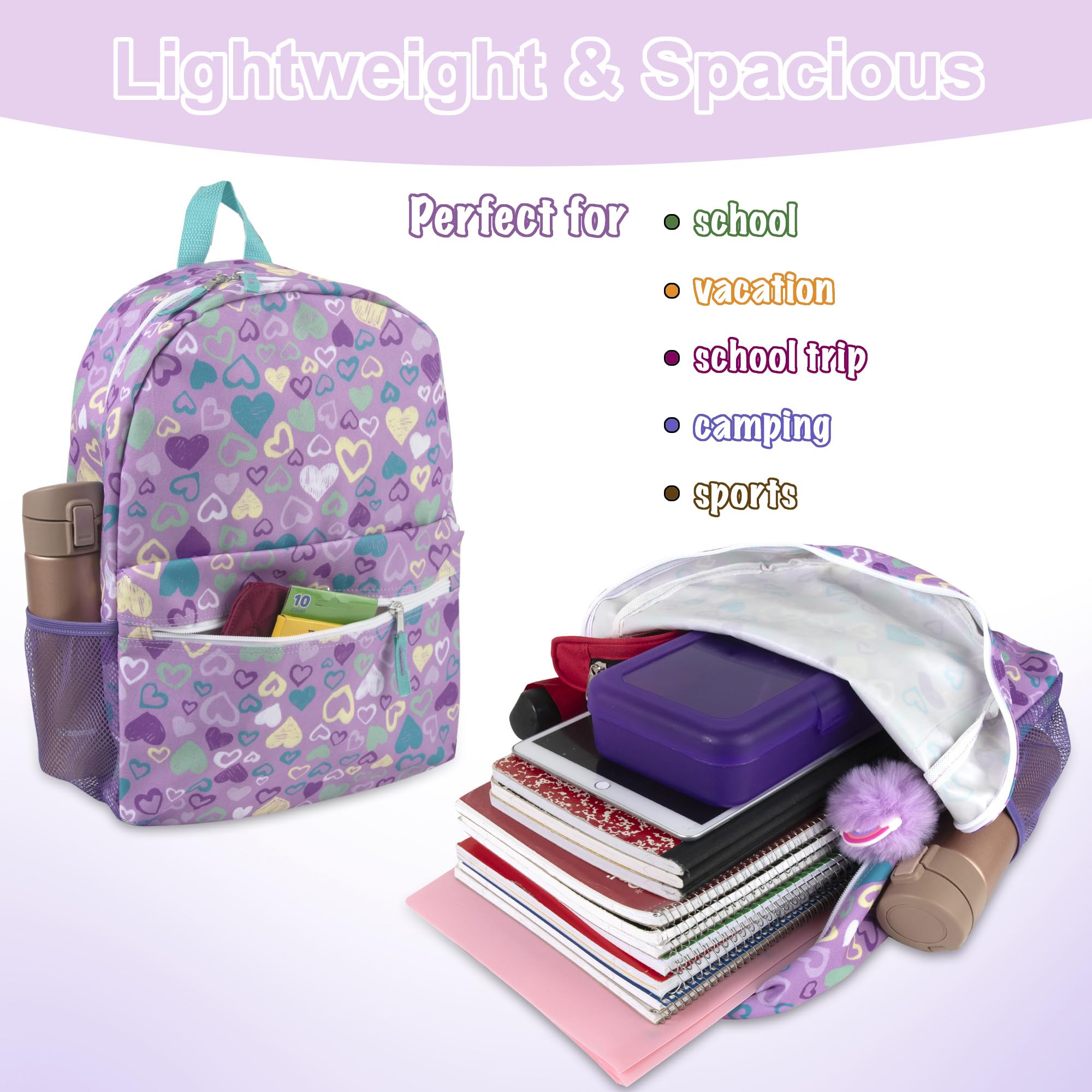 Foto 4 pulgar | Mochila Trail Maker 43 cm con Bolsillos Laterales para Niña - Venta Internacional