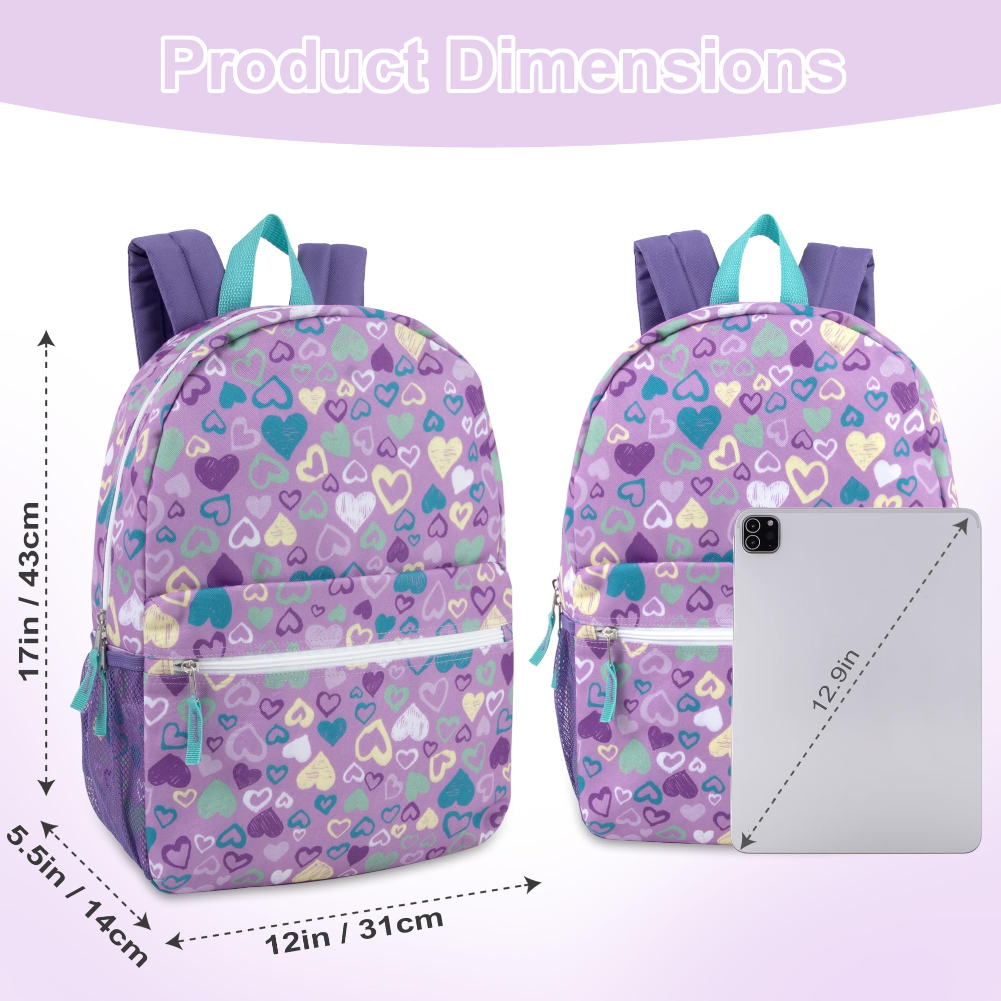 Foto 6 pulgar | Mochila Trail Maker 43 cm con Bolsillos Laterales para Niña - Venta Internacional