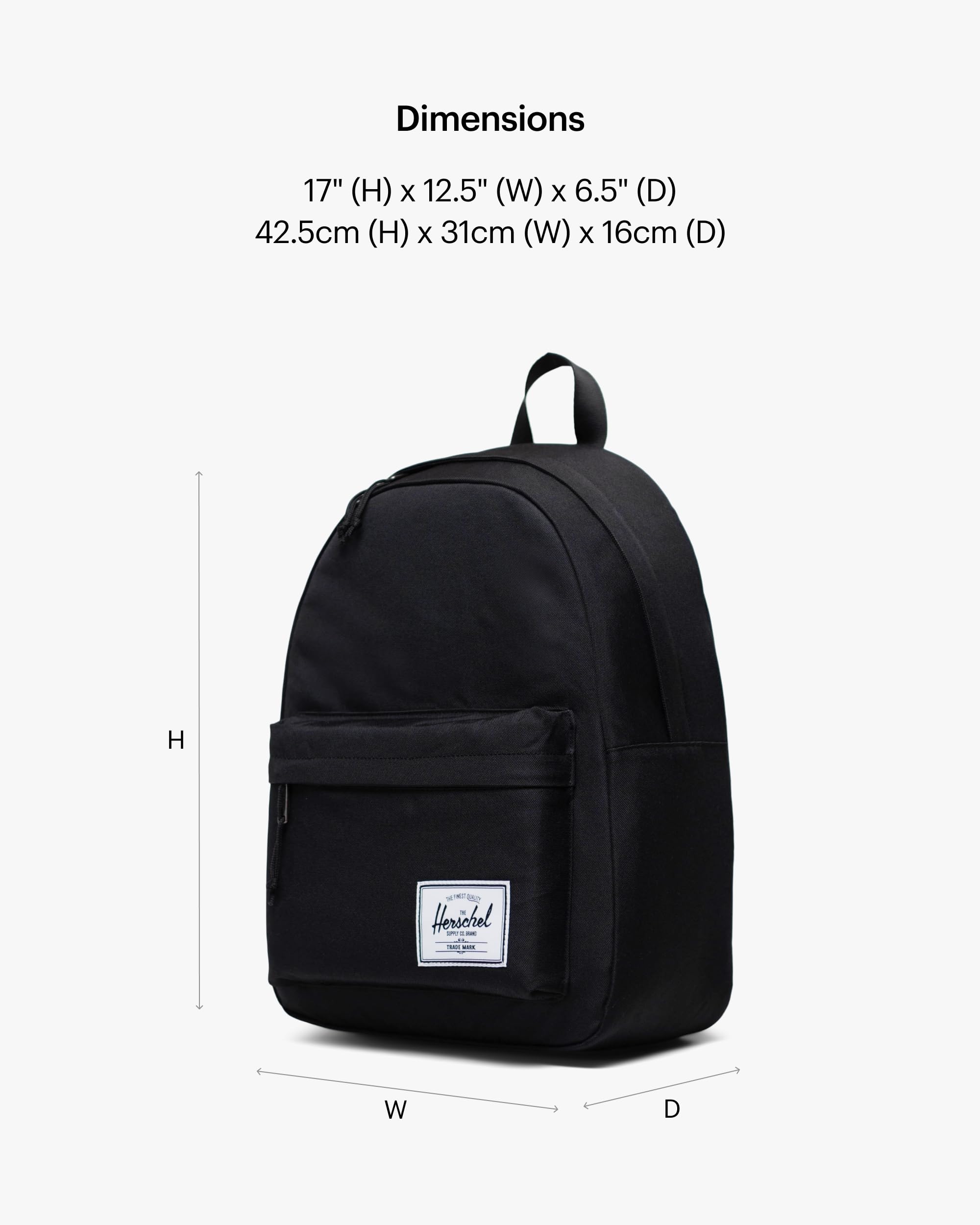 Foto 3 pulgar | Mochila Herschel Negra-Venta Internacional