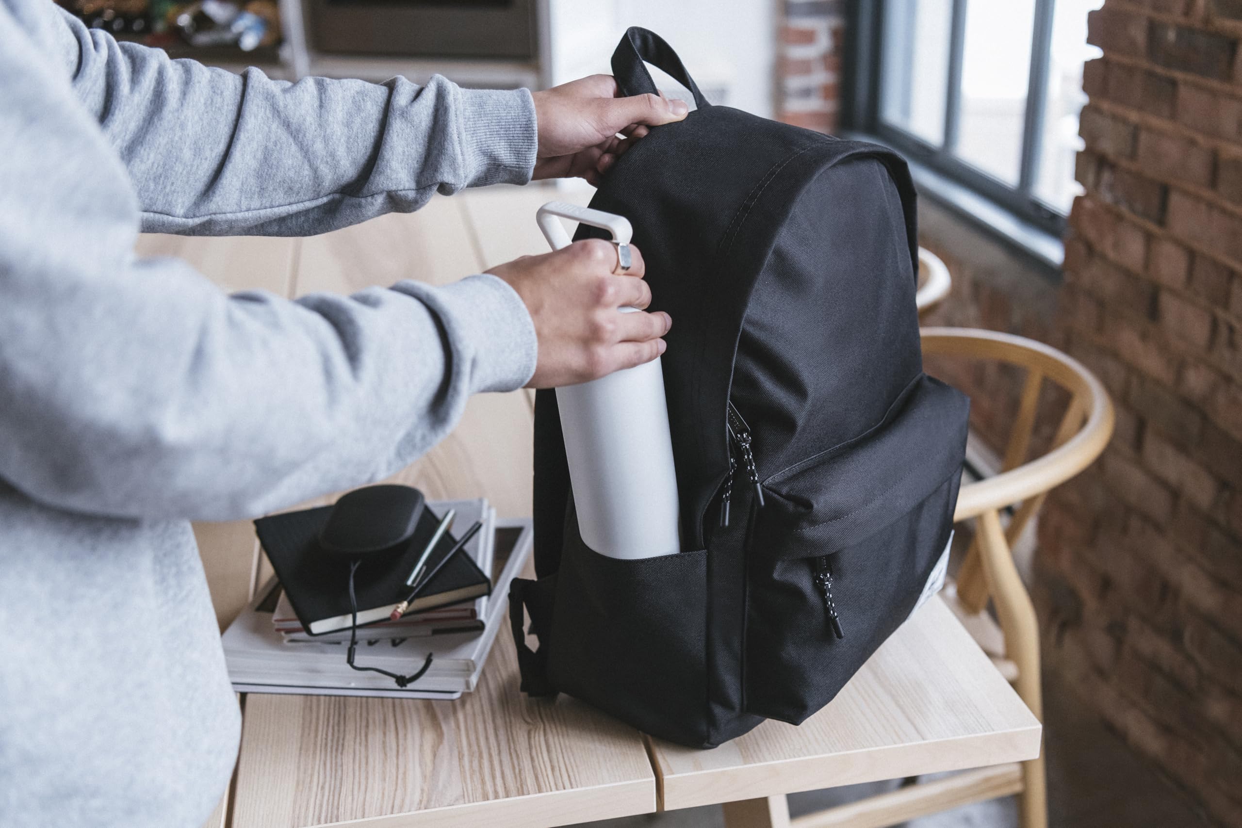 Foto 5 pulgar | Mochila Herschel Negra-Venta Internacional