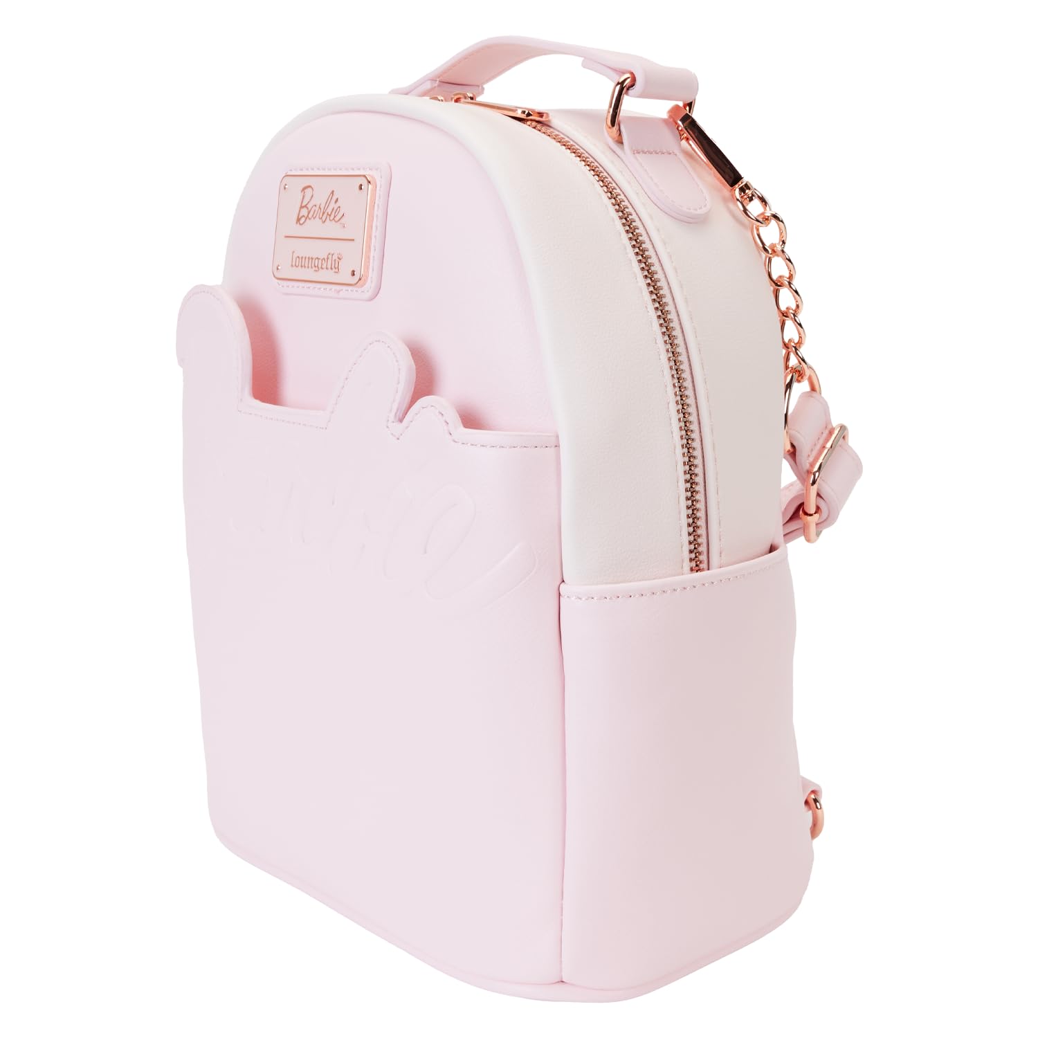 Foto 7 pulgar | Mochila Loungefly Barbie Rose Gold - Venta Internacional