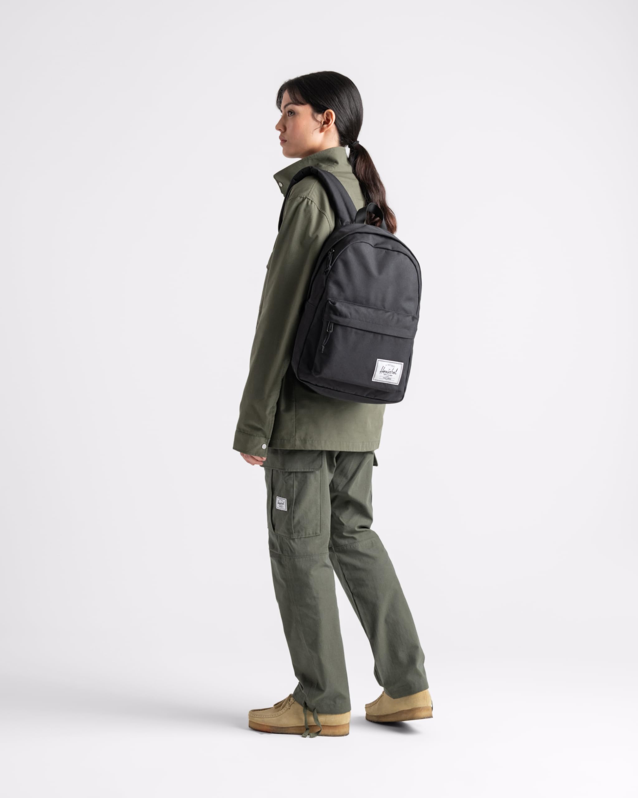 Foto 7 pulgar | Mochila Herschel Negra-Venta Internacional