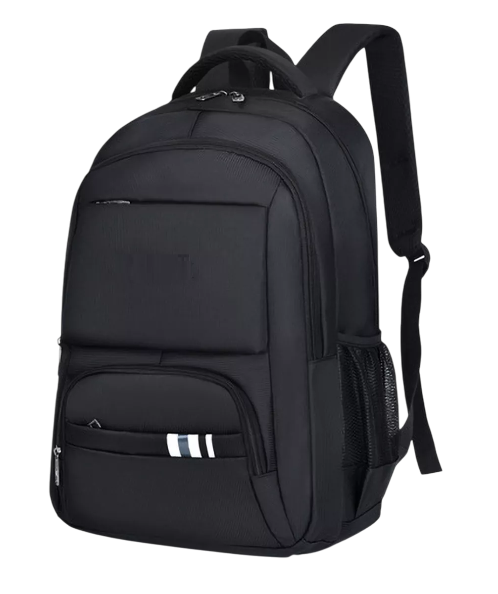 Mochila De Viaje Para Portátil Escolar, Negro