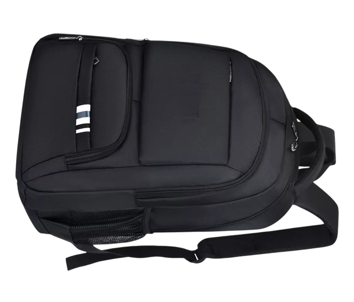 Foto 3 | Mochila De Viaje Para Portátil Escolar, Negro