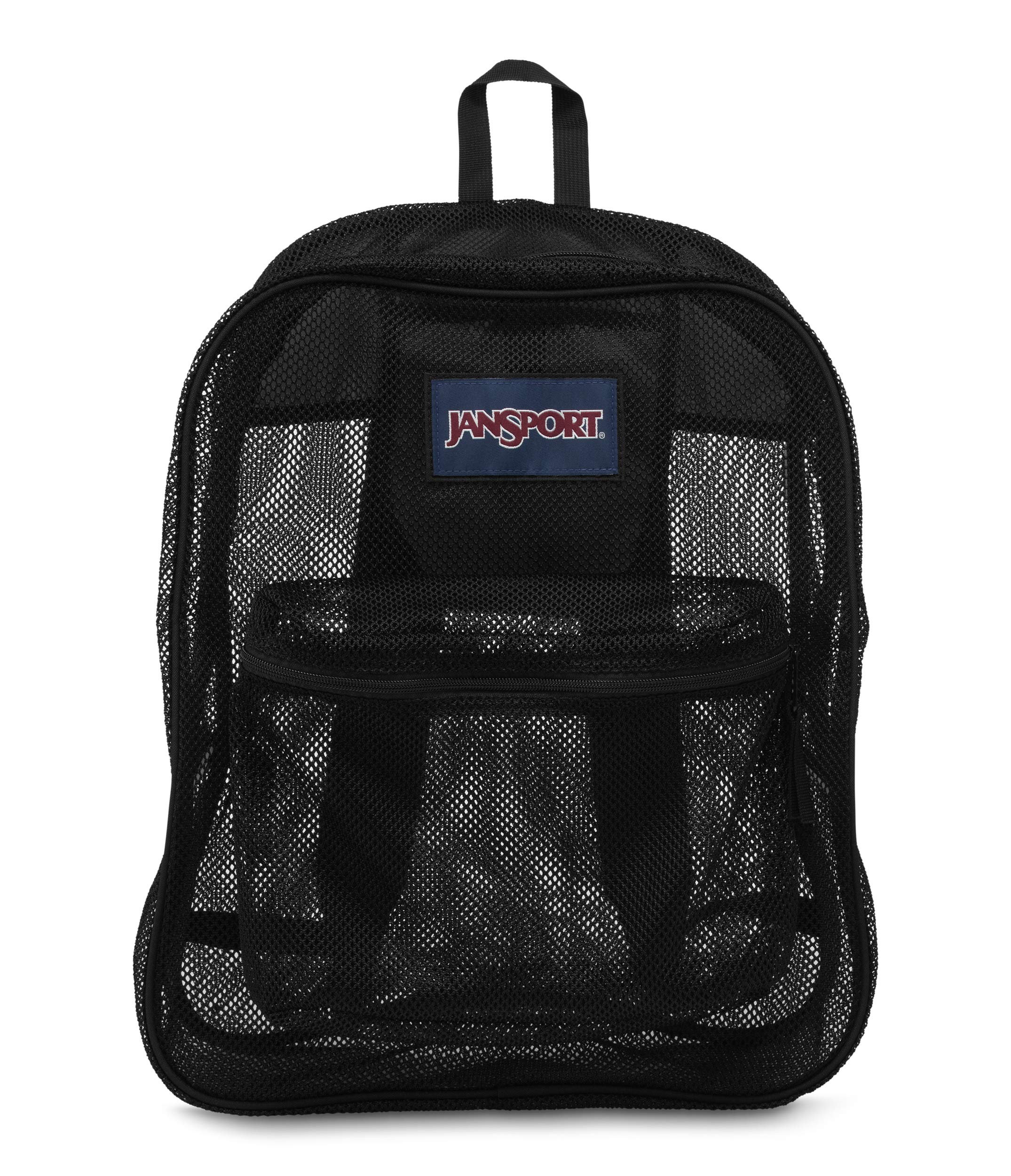 Foto 2 pulgar | Mochila Jansport Mesh Pack Transparente Negra - Venta Internacional.