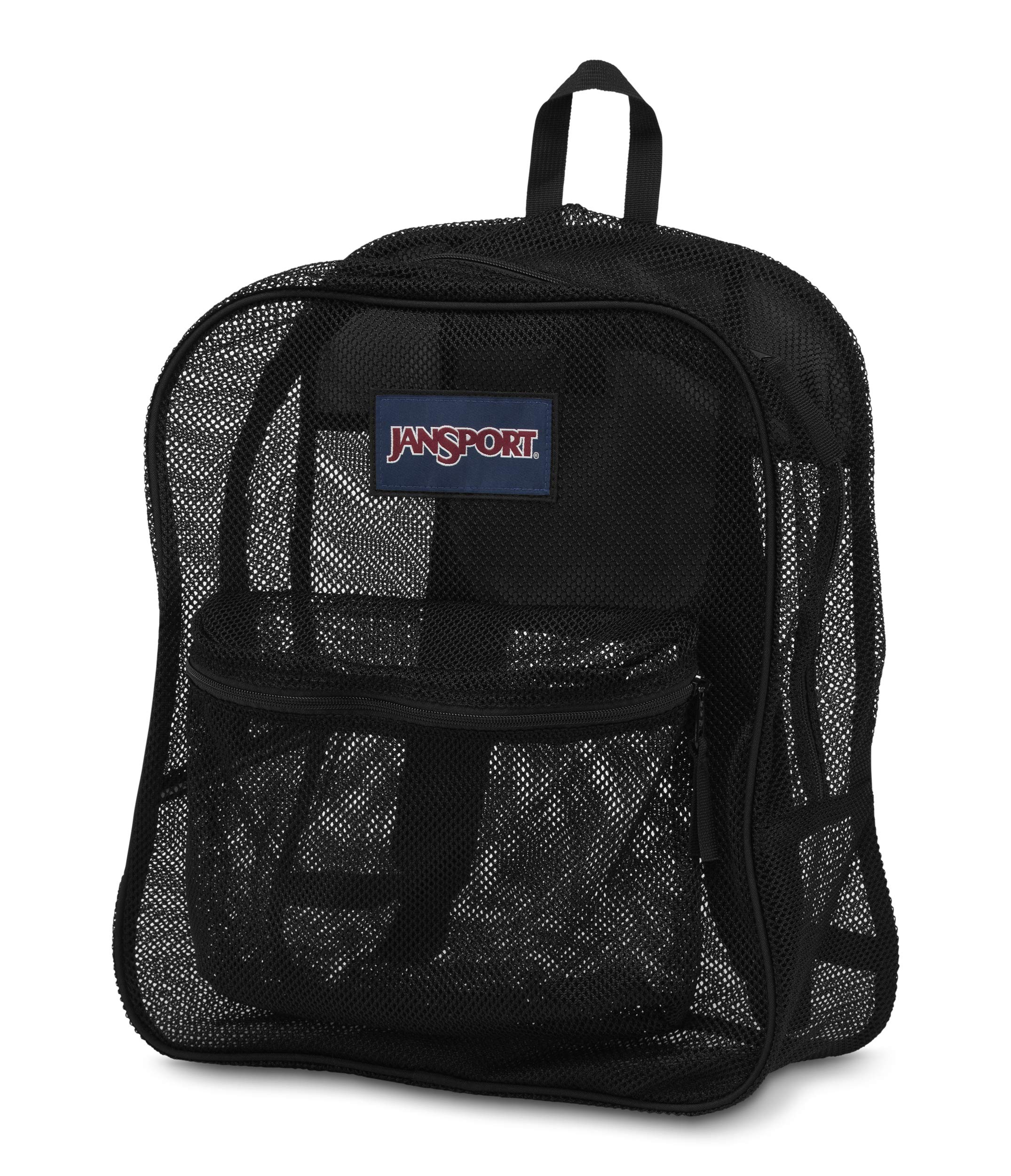 Foto 3 pulgar | Mochila Jansport Mesh Pack Transparente Negra - Venta Internacional.