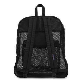 Foto 3 | Mochila Jansport Mesh Pack Transparente Negra - Venta Internacional.