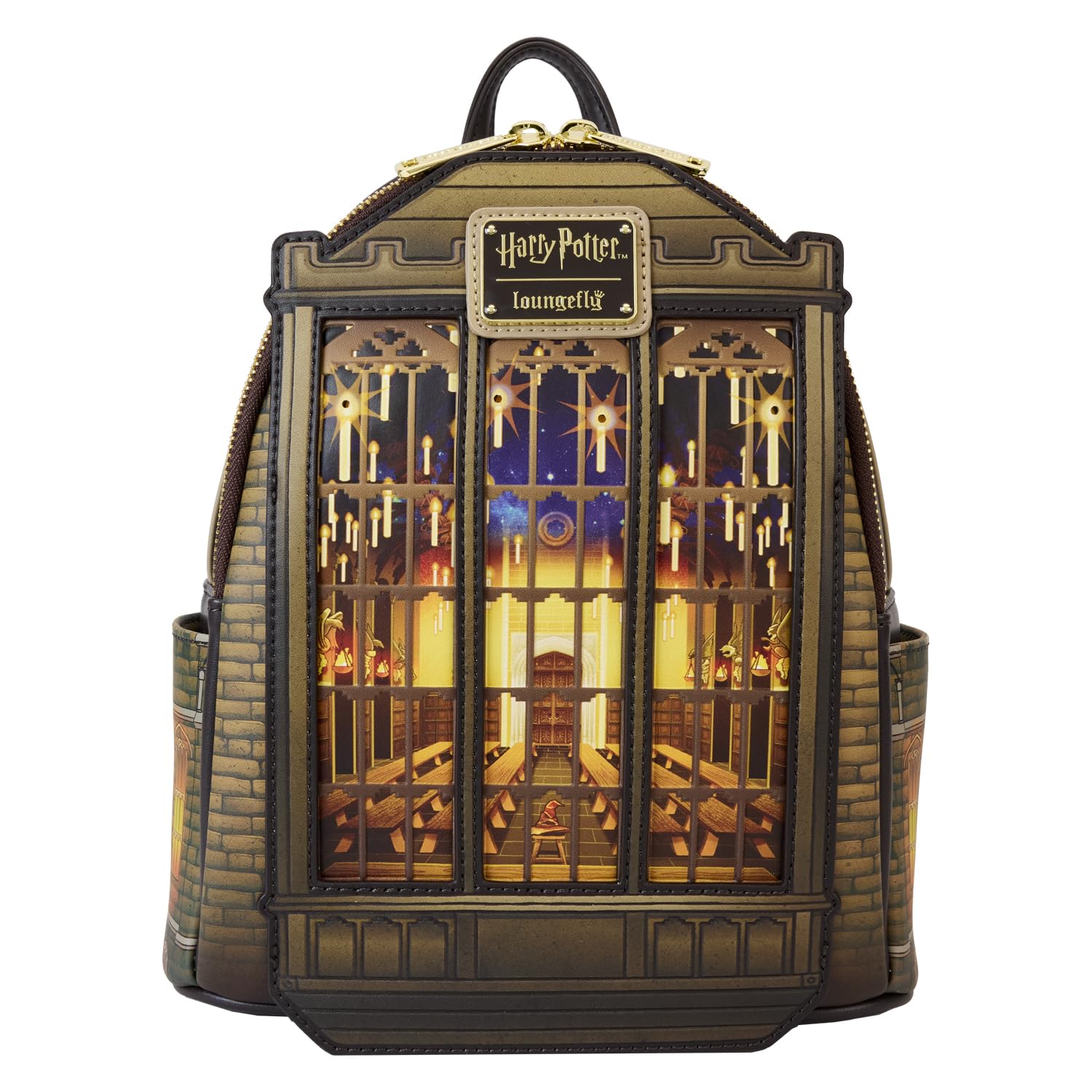 Foto 2 pulgar | Mochila Loungefly Harry Potter Mini De Piel Vegana - Venta Internacional.