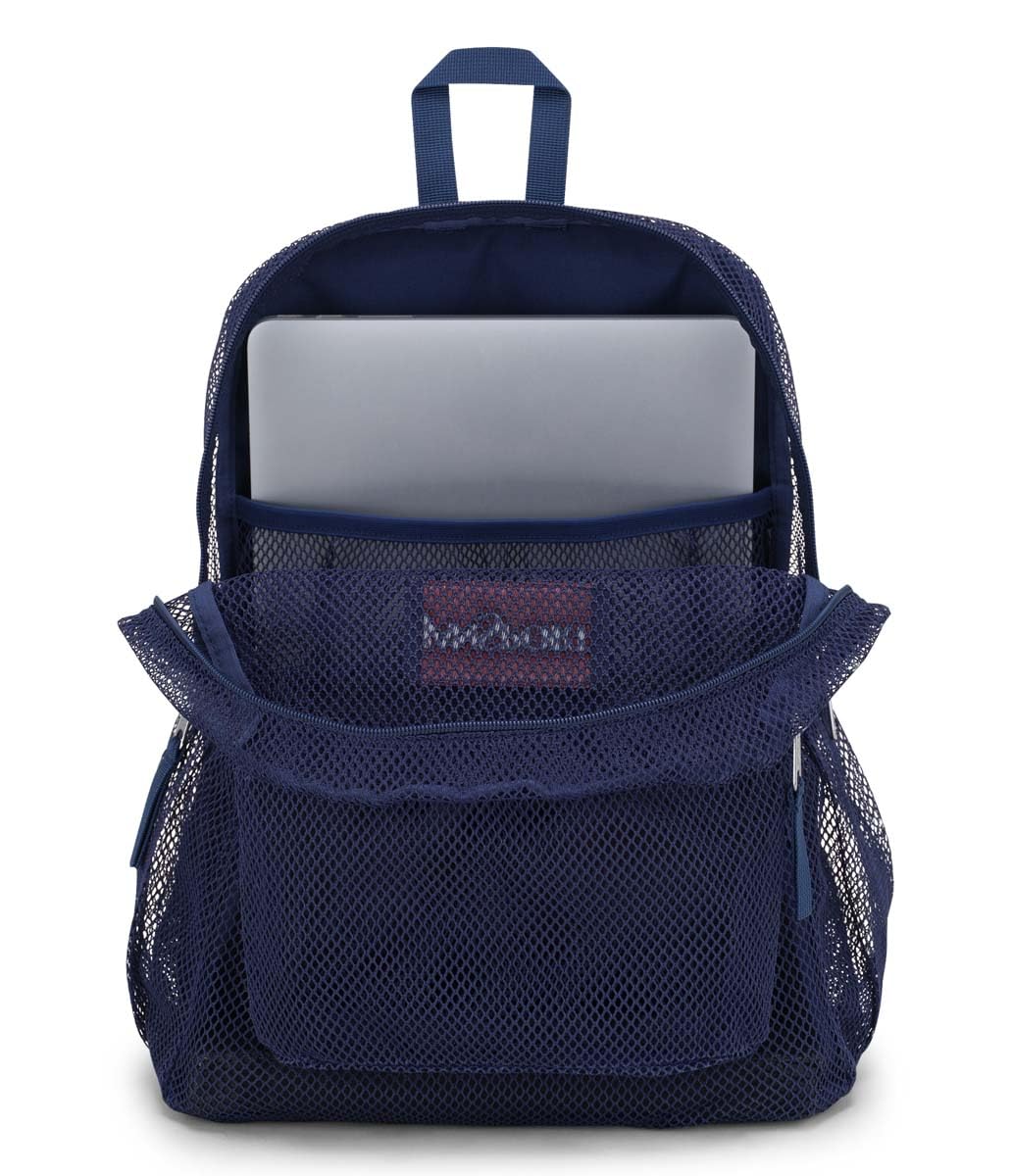 Foto 4 | Mochila Jansport Eco Mesh Navy De 43 X 32 X 15 Cm Con Funda Para Portátil - Venta Internacional.