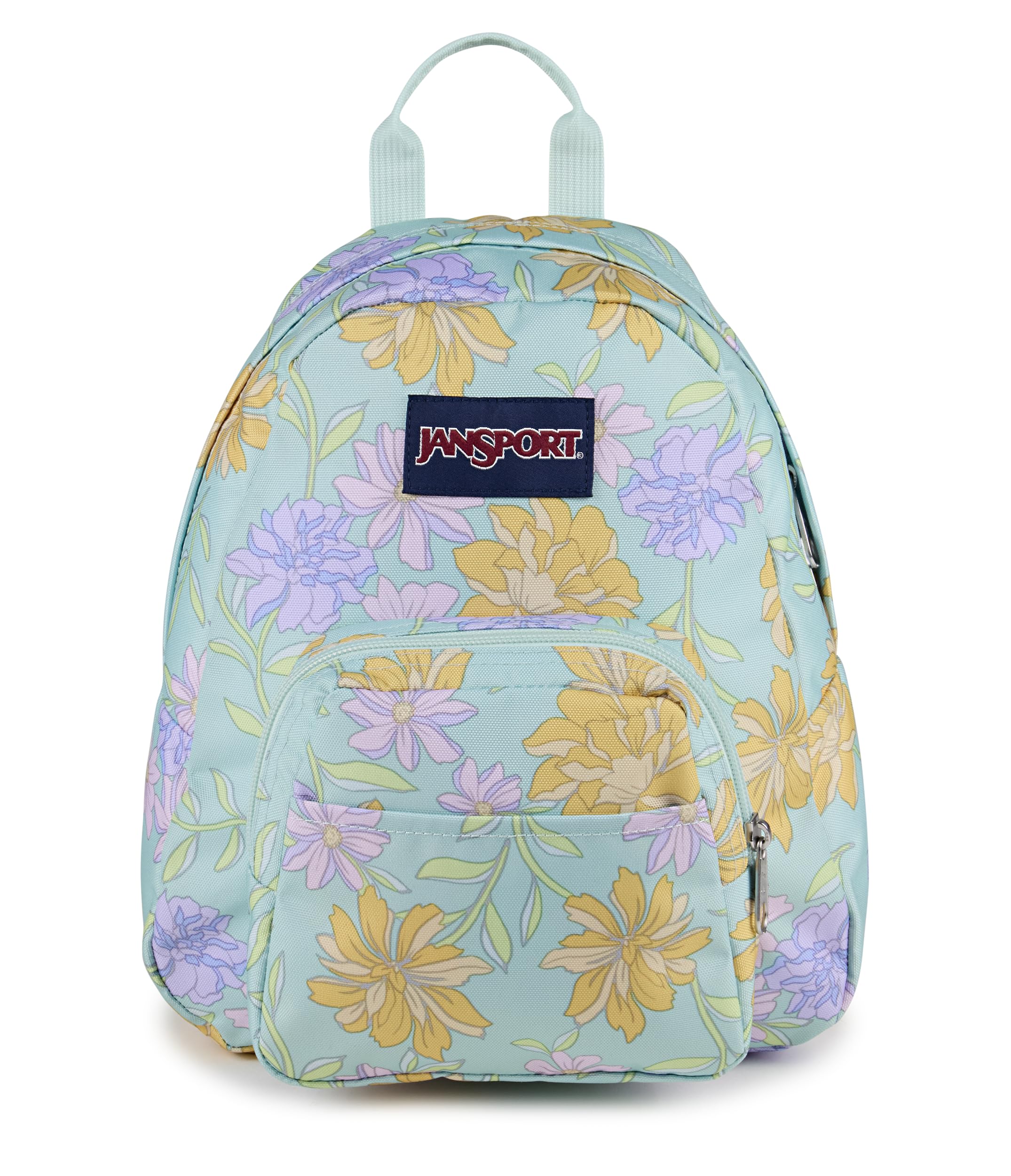 Foto 2 pulgar | Mochila Jansport Mini De Media Pinta, 10,2 L, Diseño Floral Desteñido, Menta Fresca - Venta Internacional.