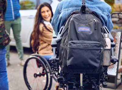 Foto 4 | Mochila Jansport Central Adaptive Wheelchair Walker Blue - Venta Internacional.