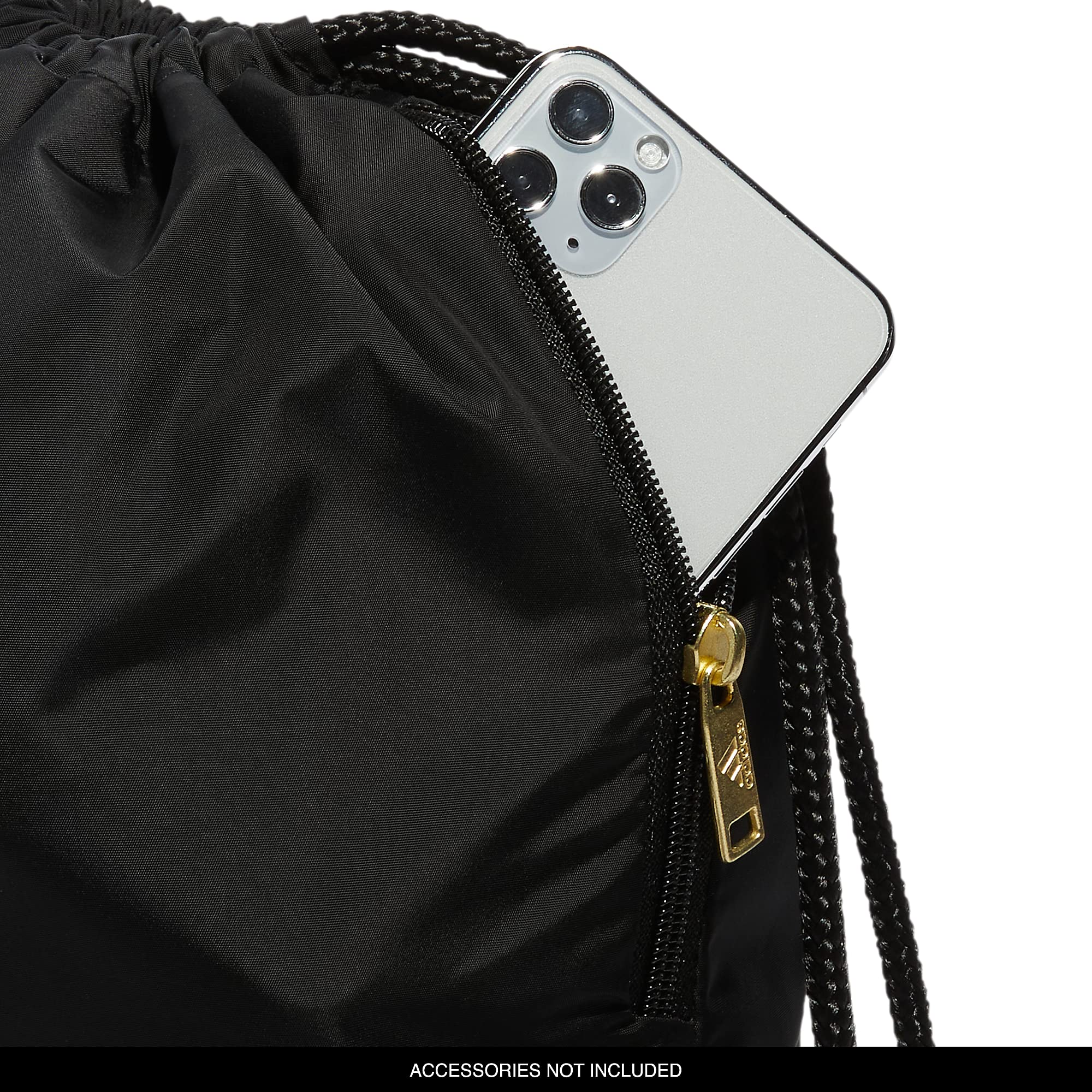 Foto 4 pulgar | Mochila Adidas Ready Negro con Dorado Metalizado - Venta Internacional