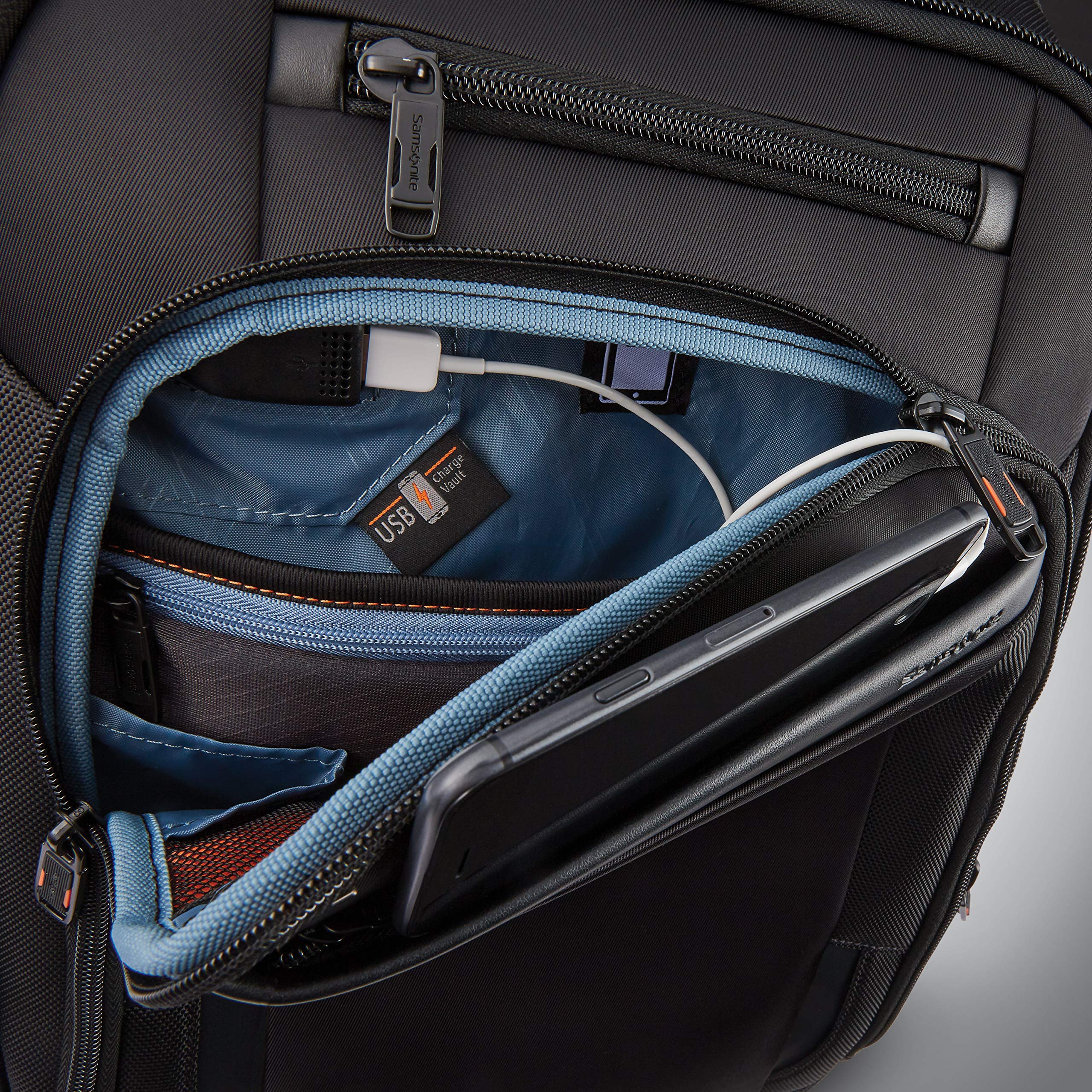 Foto 6 pulgar | Mochila Samsonite Pro Negra para Portátil de 15,6 " Puerto USB- Venta Internacional