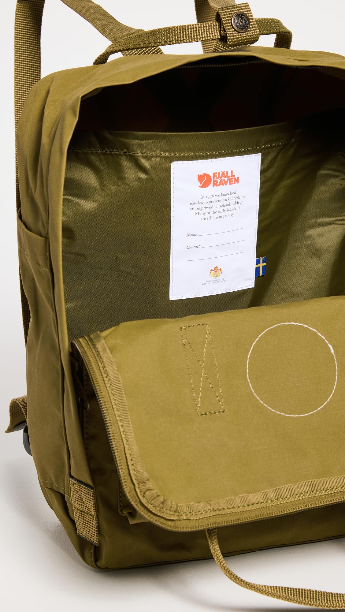 Foto 6 pulgar | Mochila Fjällräven Kanken Para Mujer, Color Verde - Venta Internacional.