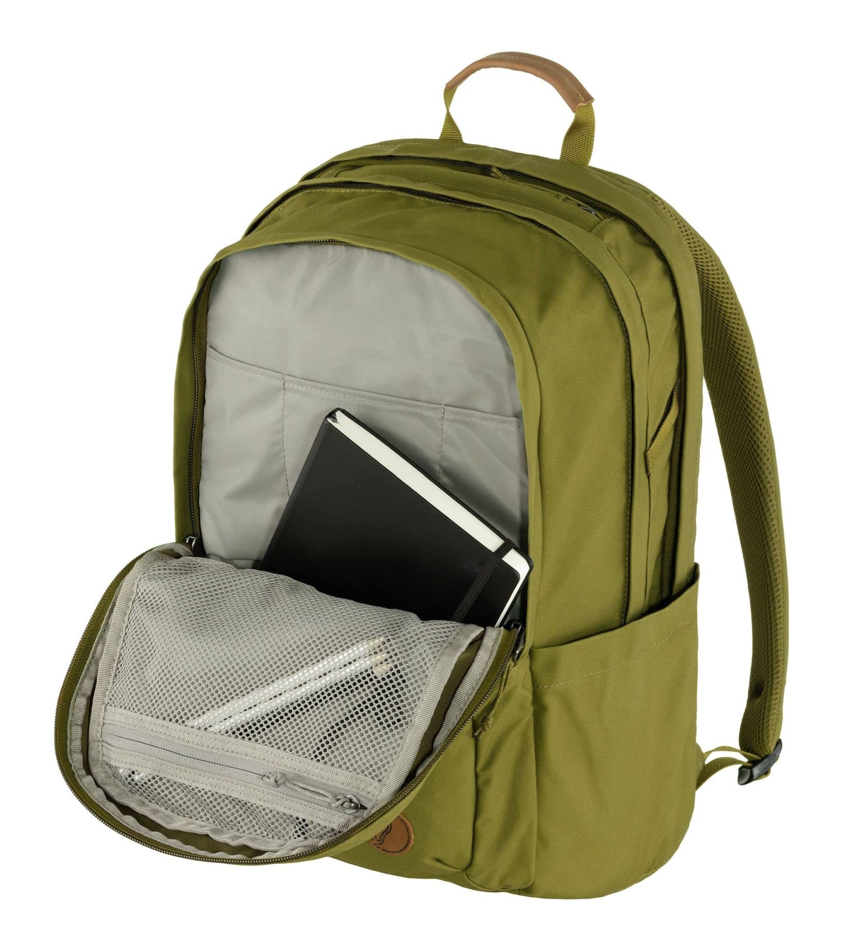 Foto 6 pulgar | Mochila Fjällräven Raven 28 Foliage Green Para Ordenadores Portátiles De 15 Pulgadas - Venta Internacional.