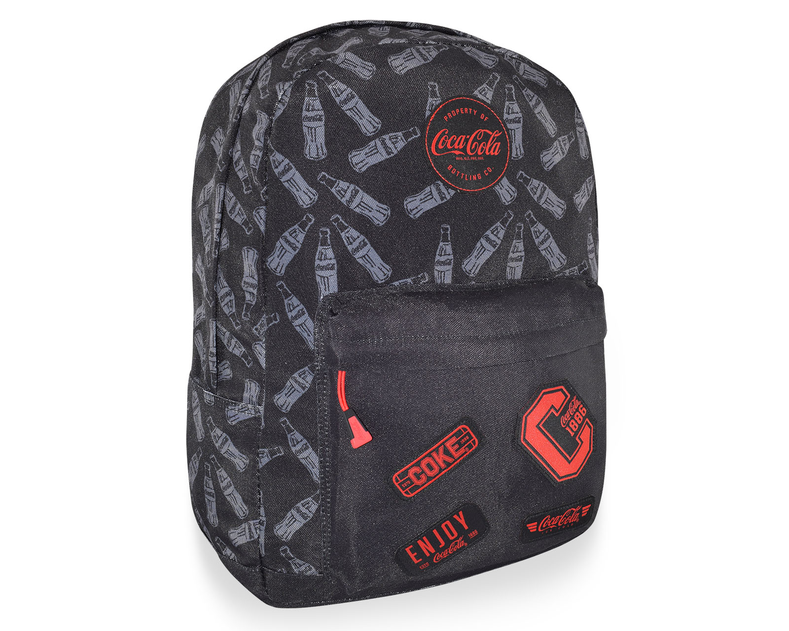 Foto 3 pulgar | Mochila Coca-cola Porta Laptop 15'' Negro