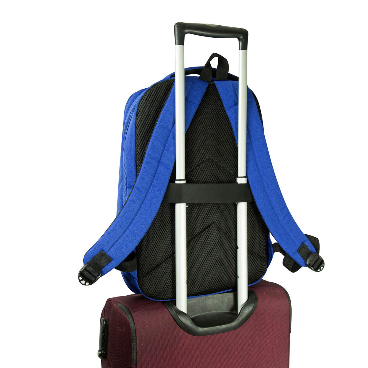Foto 8 pulgar | Mochila Gomadi Azul Tela Poliester 600d Modelo 7072505 46x30x19 Cm