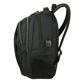 Foto 3 | Mochila Gomadi Negra Tela Poliester 600d Modelo 7024002 46x30x19 Cm
