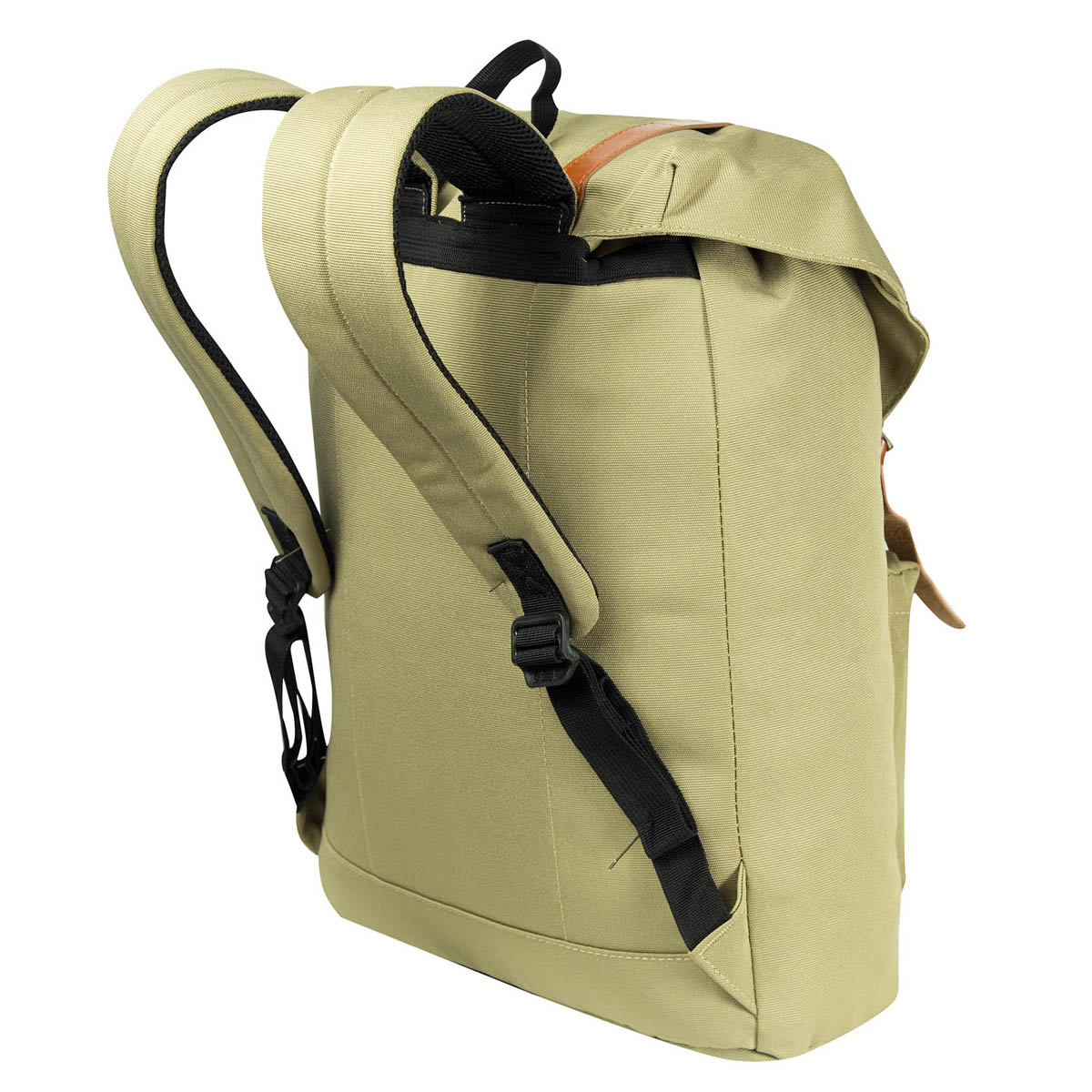 Foto 5 pulgar | Mochila Dasfour Kaki Tela Poliester 600d Modelo 7001403 48x32x16 Cm
